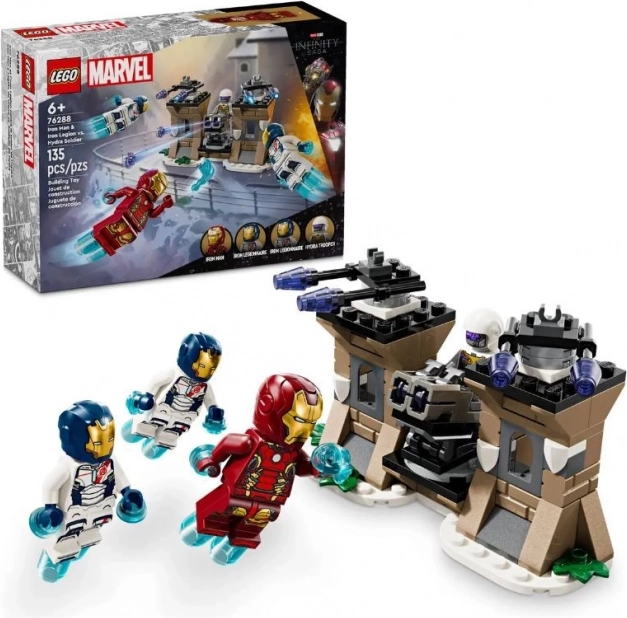 LEGO Marvel Iron Man og Iron Legion vs. HYDRA-soldat