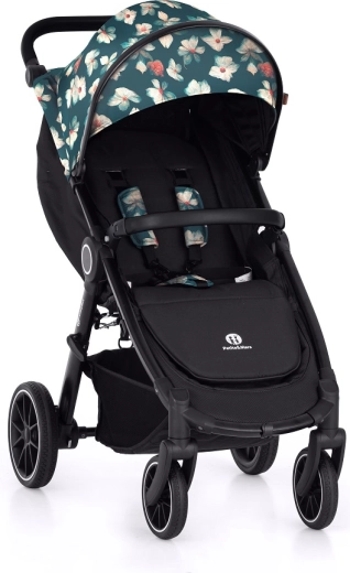 Sportklapvogn Petite&Mars Street+ RWS Black Limited 100 Flowers