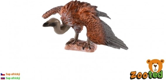 Afrikansk grib plastfigur 10 cm