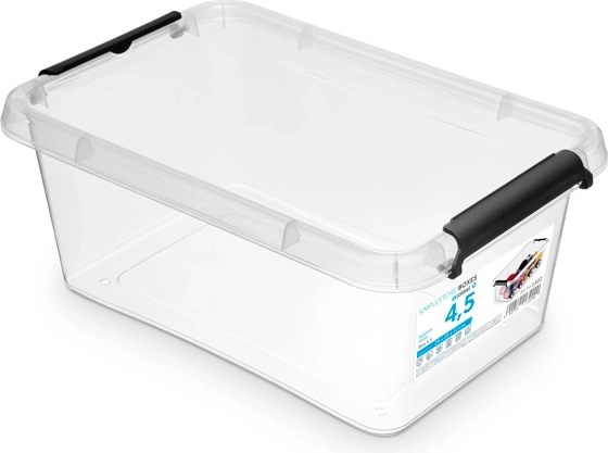 Simplestore opbevaringsboks med låg 29 × 20 × 12 cm (4,5 l)
