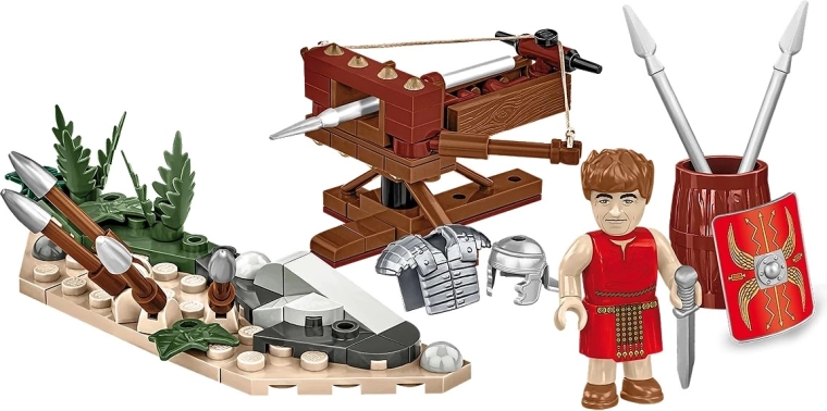 Mini-diorama og rigt tilbehør