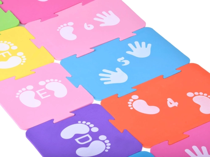 Læring af tal og bogstaver gennem bevægelse