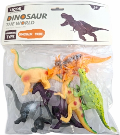 Sæt med dinosaurfigurer – det store eventyr i urtiden