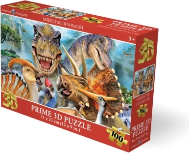 3D puslespil Dinosaur-selfie 100 brikker
