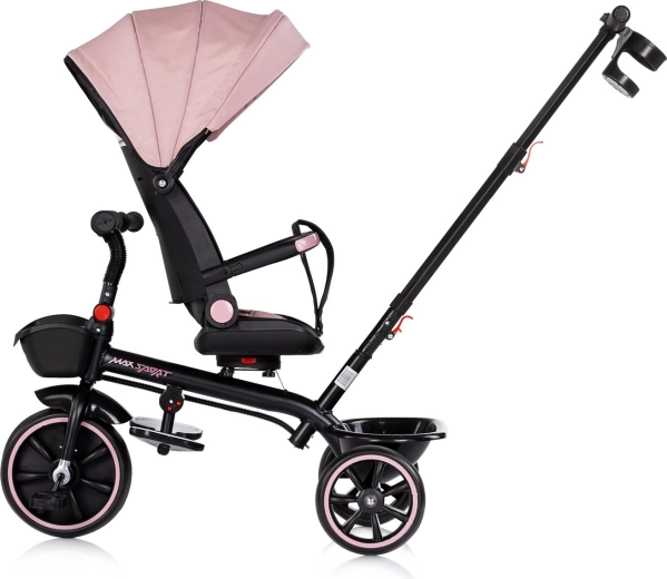 Vokser med barnet – nem forvandling til selvstændig trehjulet