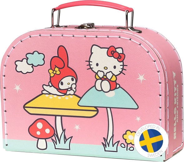 Hello Kitty børnekuffert til opbevaring af legetøj 20 cm