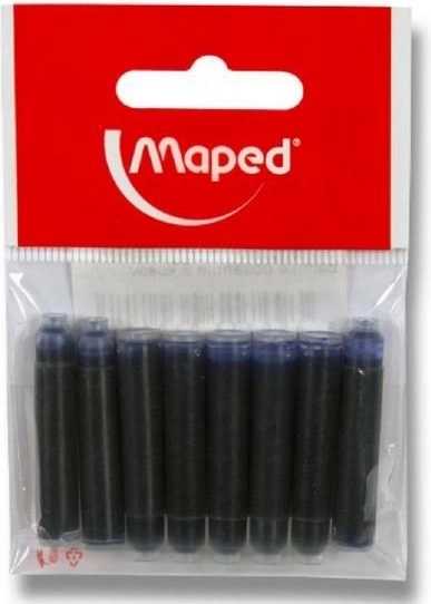 Maped blækpatroner blå 8 stk