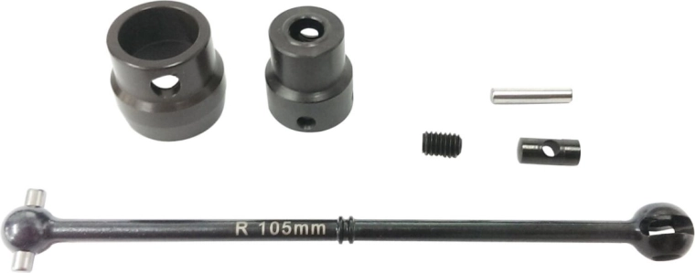 Jamara kardankardanaksel CVD 105 mm (midt for + bag) til X3GT - 1 stk.
