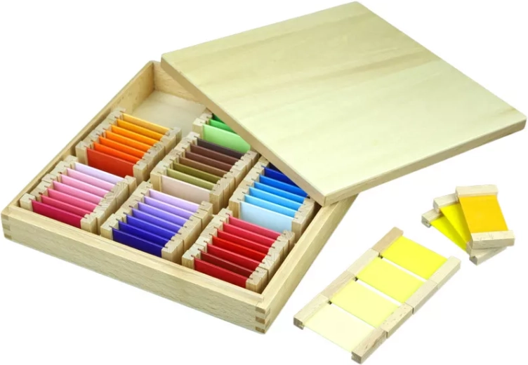 Montessori farvetavler 3 – nuancer