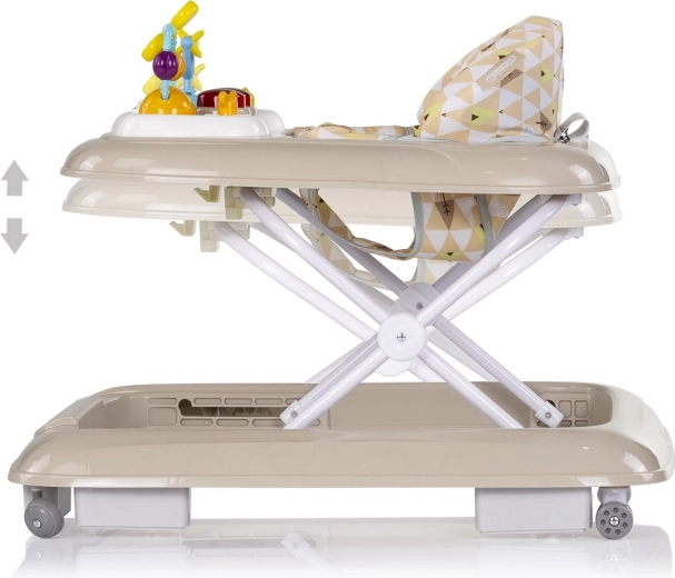 Komfortabelt sæde og justerbar højde