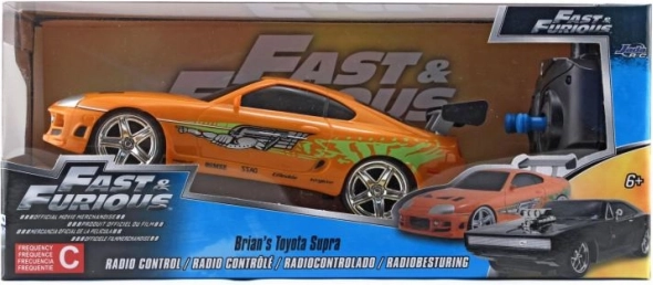 Fast & Furious RC-bil Brians Toyota Supra 1:24