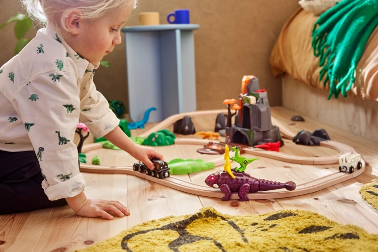 Kompatibel med BRIOs trætogbaner