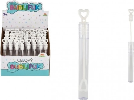 Mini geléboblemaskine 5 ml hvid – bryllups- og partybobler
