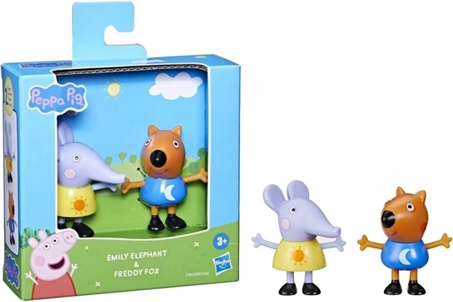 Peppa Pig sæt med 2 figurer Emily og Freddy