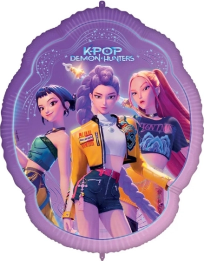Folieballon K‑POP Demon Hunters