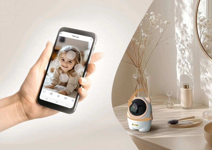 Pan/Tilt 355°/55° og bred synsvinkel 120°