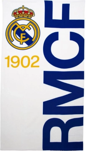 Real Madrid mikrofiber strandhåndklæde 90 × 170 cm