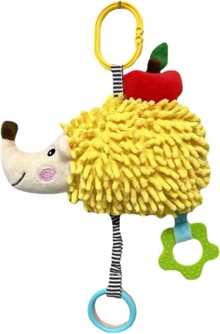 musikalsk plysbamse pindsvin 18 cm