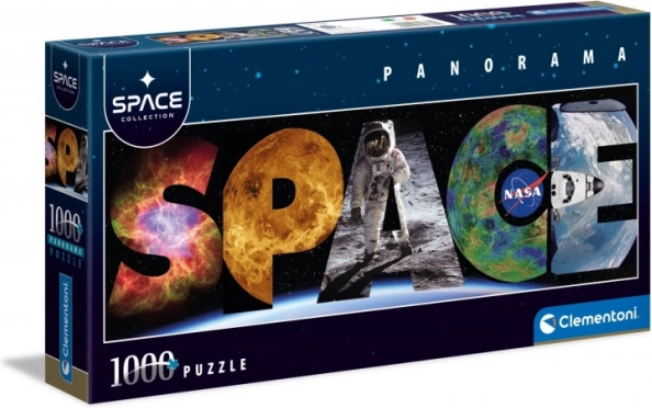 Puslespil Panorama 1000 brikker NASA
