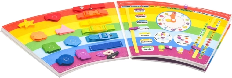 Kalender og ur til den første orientering i tid