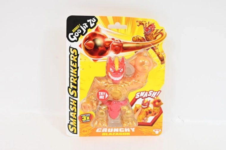 Goo Jit Zu Blazagon Smash Strikers – strækbar actionfigur