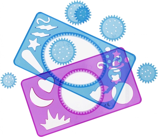 Gennemsigtige skabeloner til præcis skabelse