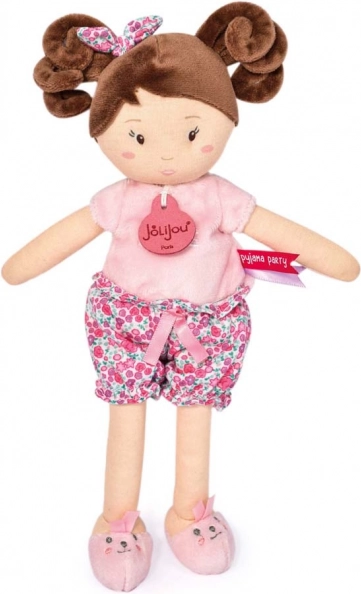 Doudou Jolijou dukke Les Pipellettes 25 cm – Rosa