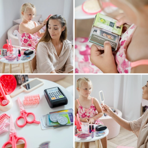 Leg som frisørsalon og butik