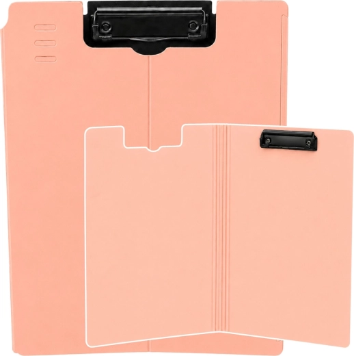 Lukkelig skriveplade med klemme A4 pink - 1 stk.
