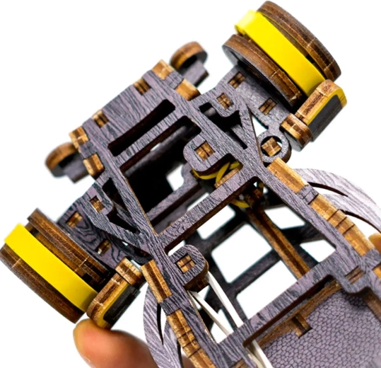 Gummimotor med rækkevidde op til 1 meter