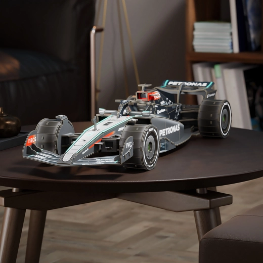 Udstillingsmodel for Formel 1-fans