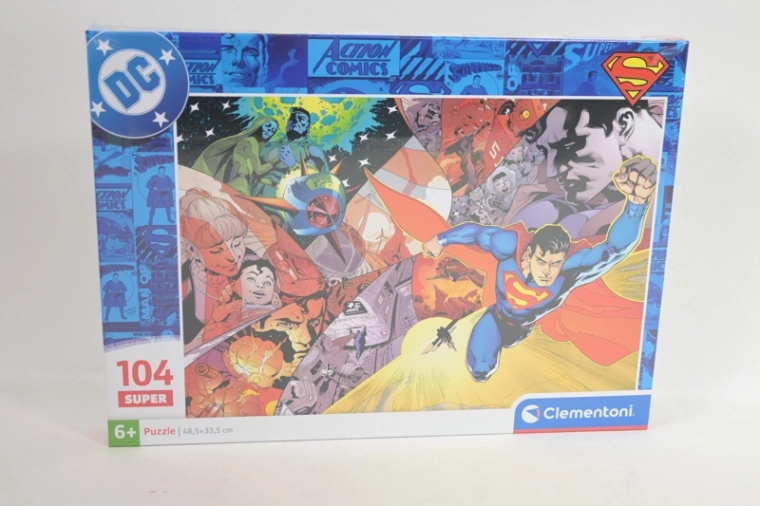 Clementoni puslespil Superman 104 brikker