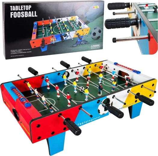 Mini bordfodbold 69 cm med 2 bolde