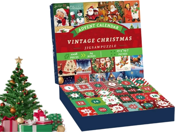 Hver dag et nyt motiv og et strejf af julestemning