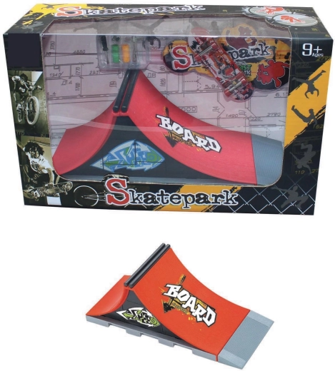 Skatepark med skateboard – 6 varianter