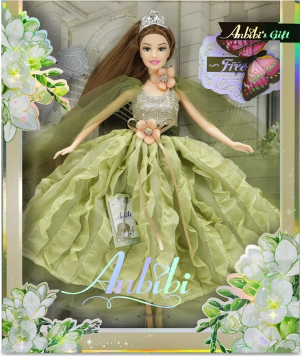 Anbibi blomsterdukke Lenička 28 cm