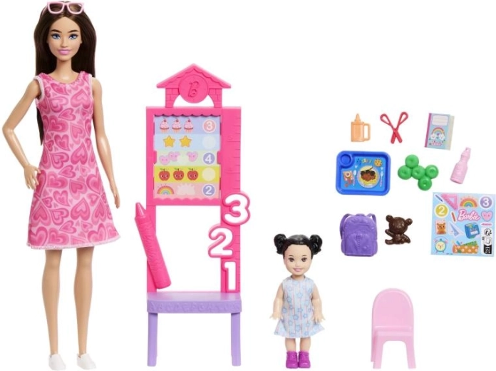 Komplet klasseværelse med rigt tilbehør