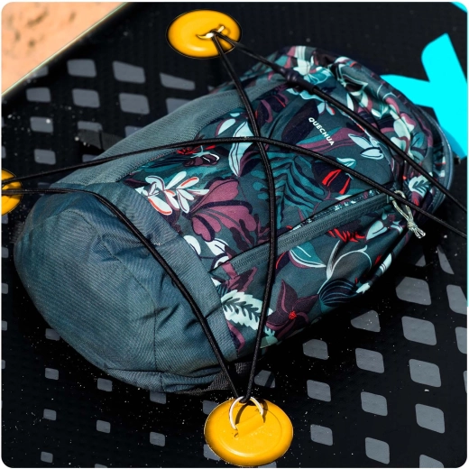 Praktisk opbevaring af udstyr på dækket