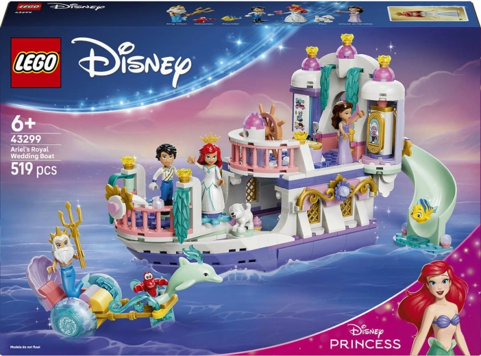 LEGO Disney Prinsesser Ariels kongelige bryllupsskib