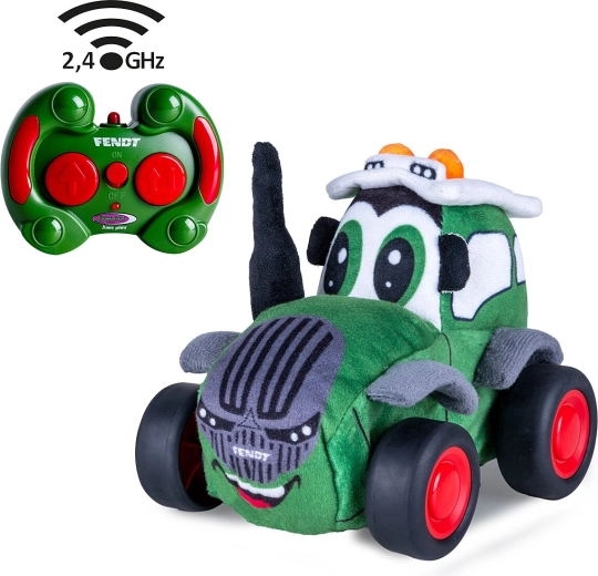 Plysset RC-traktor Fendt med lyd, 2,4 GHz