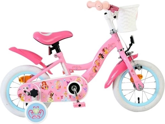 Disney Princess børnecykel 12" med støttehjul