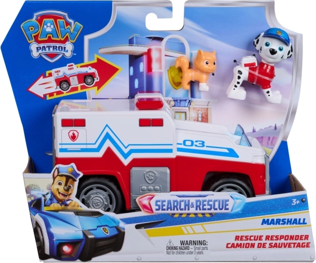 PAW Patrol redningskøretøj Marshall med figurer