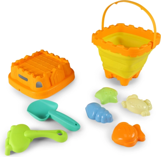 Komplet udstyr til leg i sandet