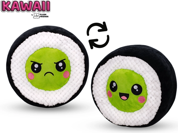 Plush Friends Kawaii plyssushi avocado 25 cm - 1 stk.