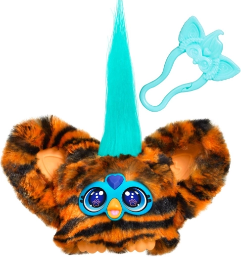 Hasbro Furby Furblet Ty Bee plysbamse interaktiv figur med klips