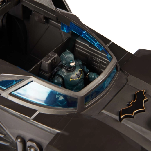 Batman-figur med stofkappe