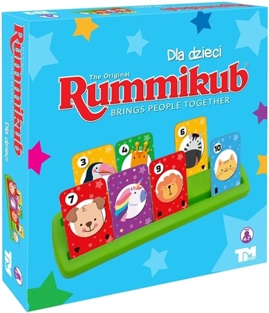TMT Rummikub Junior – brætspil med dyr