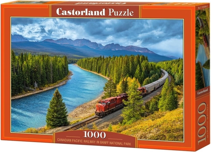 Castorland puslespil Canadian Pacific Railway i Banff National Park 1000 brikker