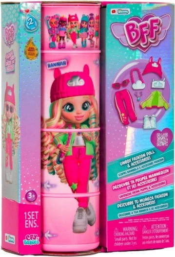 Dukke Cry Babies BFF Hannah 20 cm