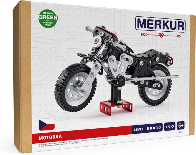Merkur motorcykel byggesæt i metal